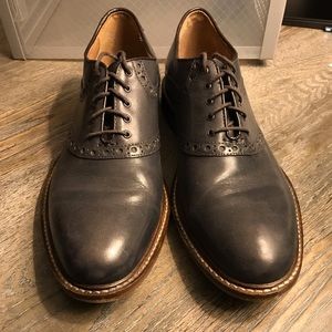 Aston grey dress shoes size 8